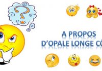 Opale Longe Côte en question(s).