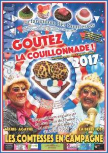 Affiche Comtesses _ Les_ Couillonnades 2017