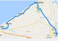 Opale Longe Cote: Samedi 8 décembre: De Oostend à Bruges 40 km.