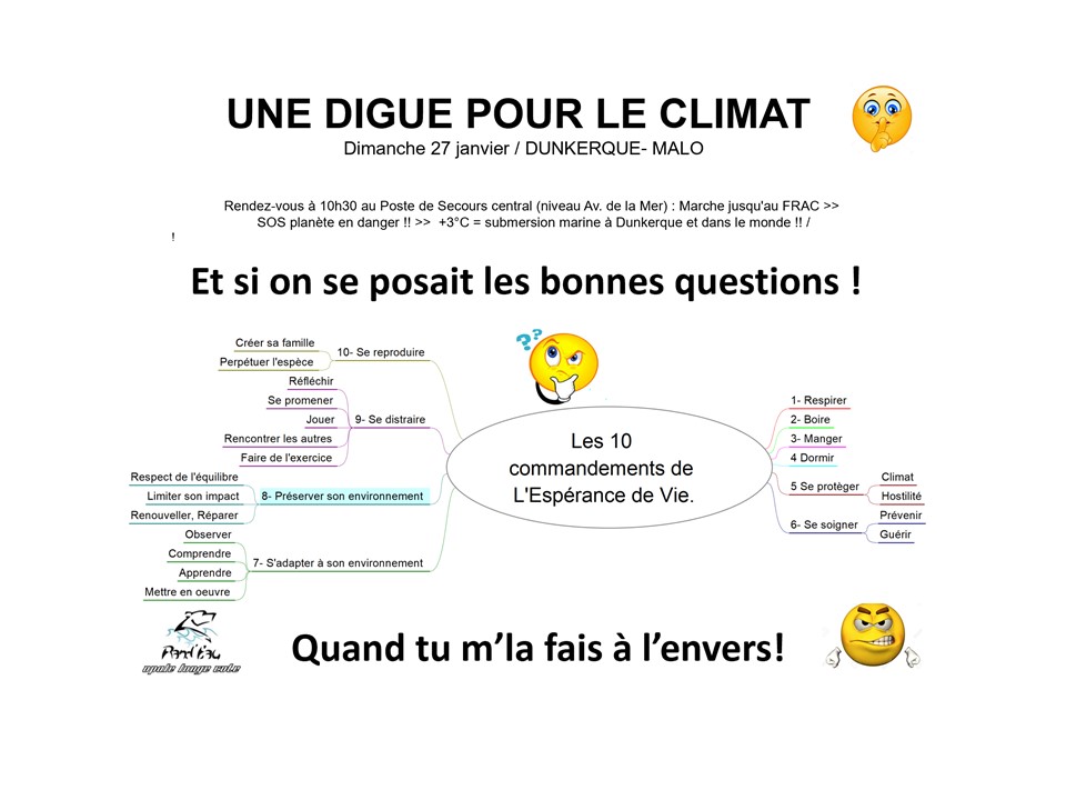 Longe Climatique :Dimanche 27 Janvier 2019