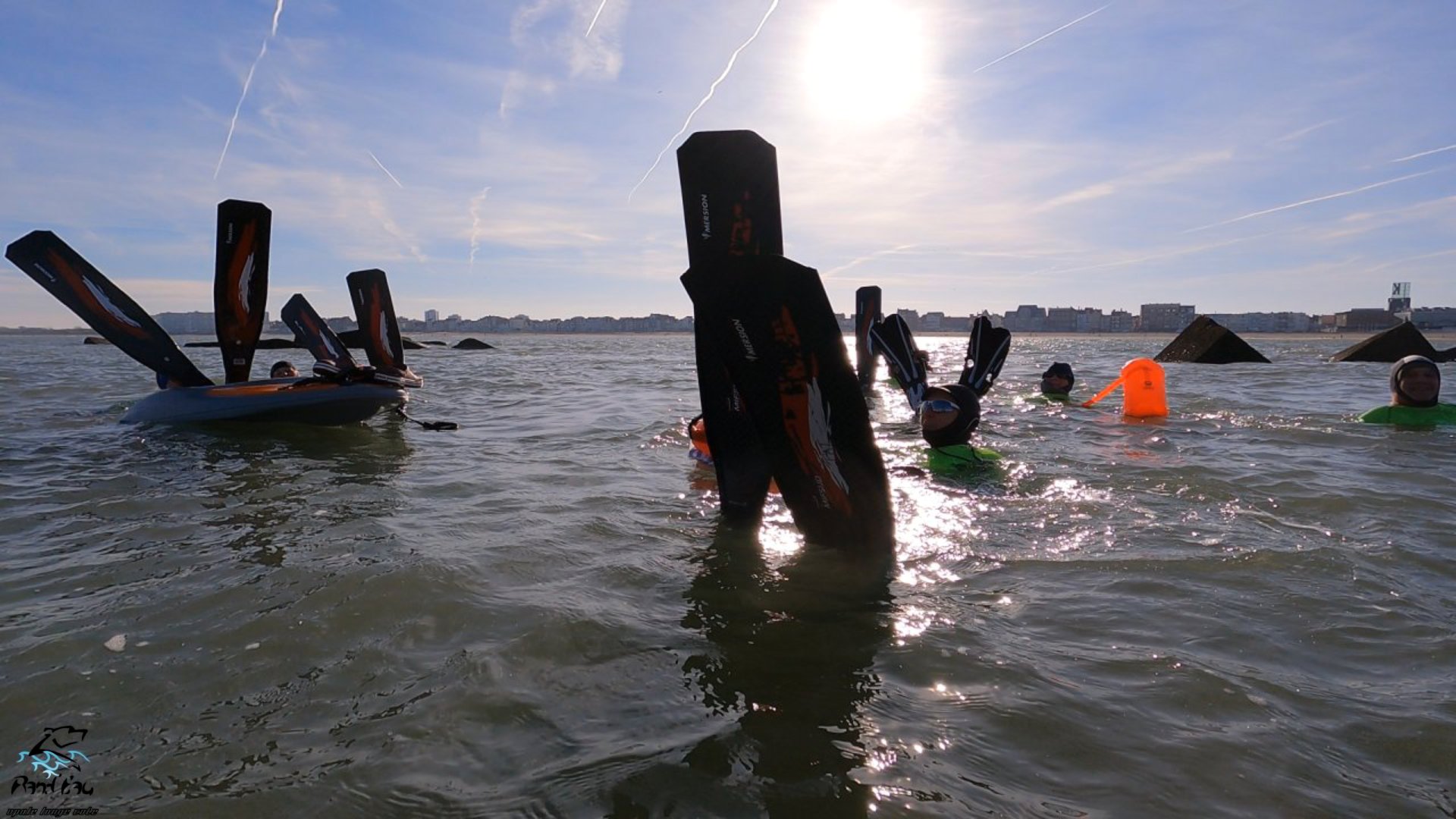 Découverte Nage avec palmes en mer du Nord